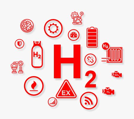 Specific requirements for hydrogen - H2